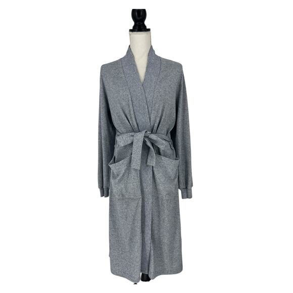 Pluto Intimates Metallic Blue Robe - Picture 3 of 12